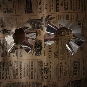 SILVER PLATED EARRINGS